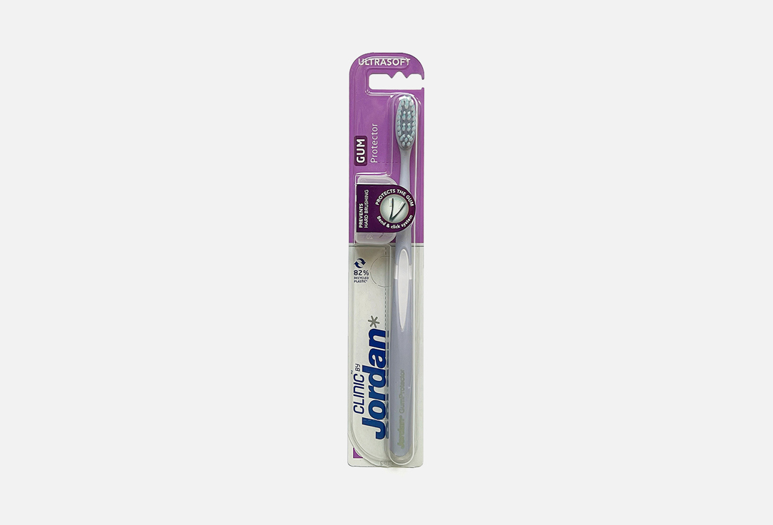 Зубная щетка, ультра мягкая, фиолетовая Jordan Gum Protector 