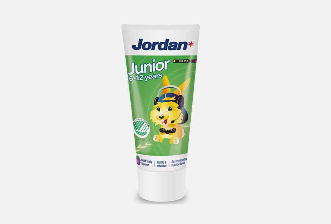 Зубная паста для детей JORDAN Junior 50 мл