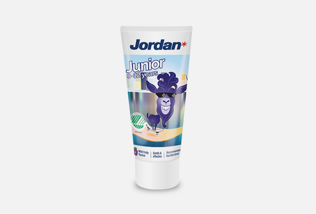 цена Зубная паста для детей JORDAN Junior 50 мл