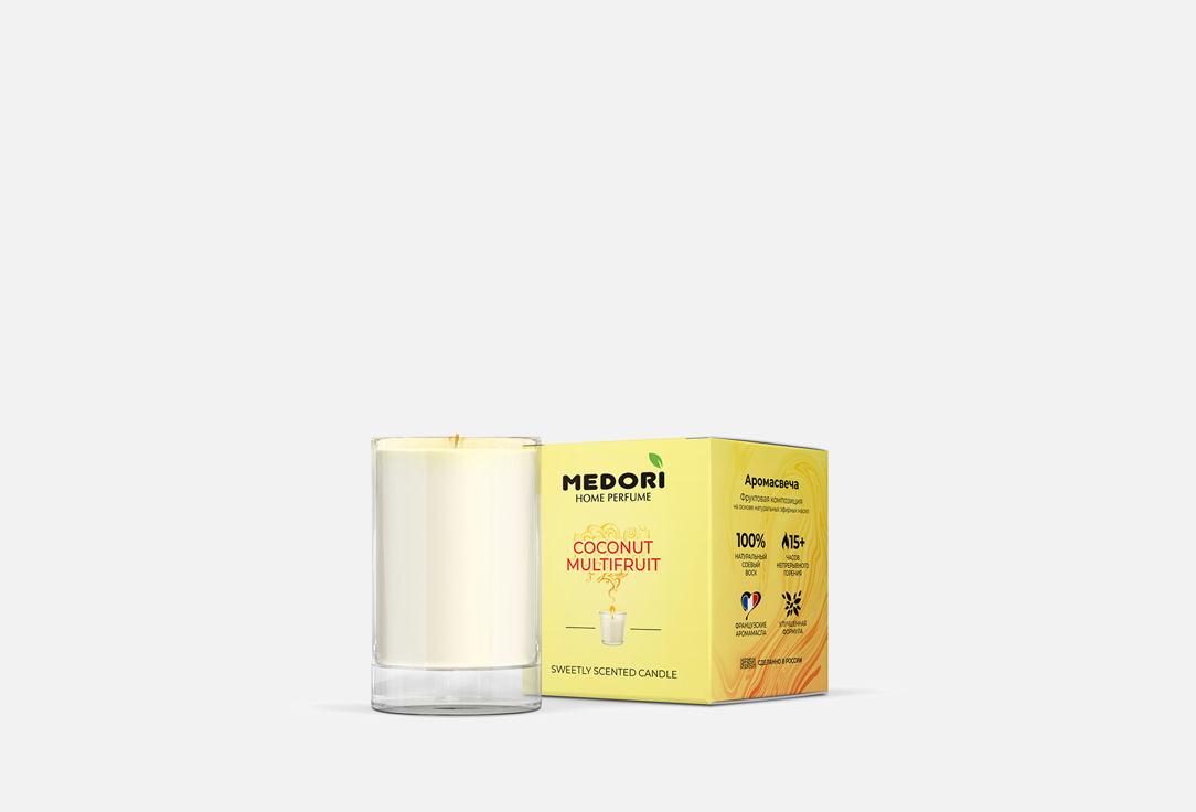 Изображение товара Аромасвеча MEDORI Coconut Multifruit