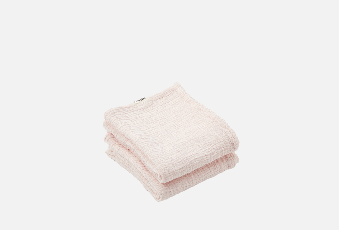 Изображение товара Набор муслиновых пеленок LUKNO морозное утро и сосновая кора 80x80 см 2 шт.