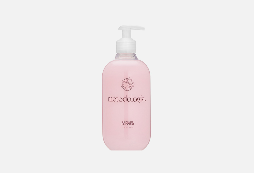 Крем-гель для душа METODOLOGIA Shower gel moisturizing 520 мл цена и фото