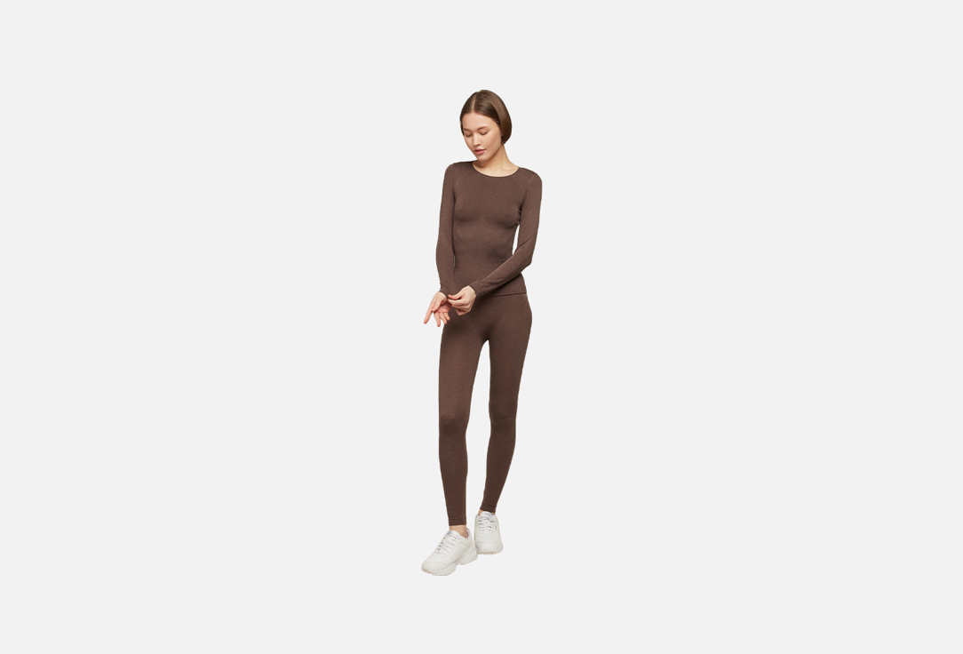 Лонгслив BELLE YOU Essentials горячий шоколад XL-XXL мл