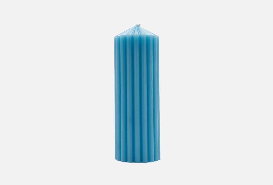 Свеча SIGIL 210х70 голубая 620 мл декоративная свеча sigil 130 white 460 мл