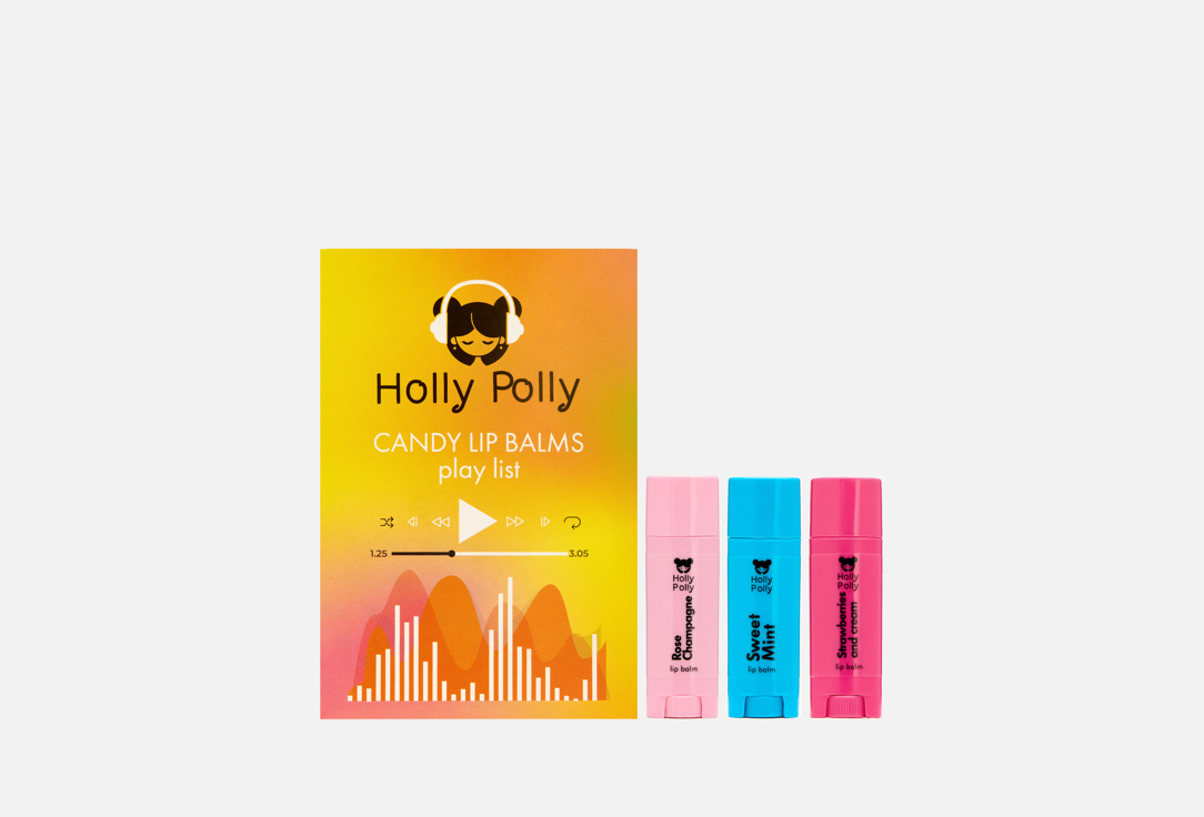 Изображение товара Набор бальзамов для губ HOLLY POLLY CANDY