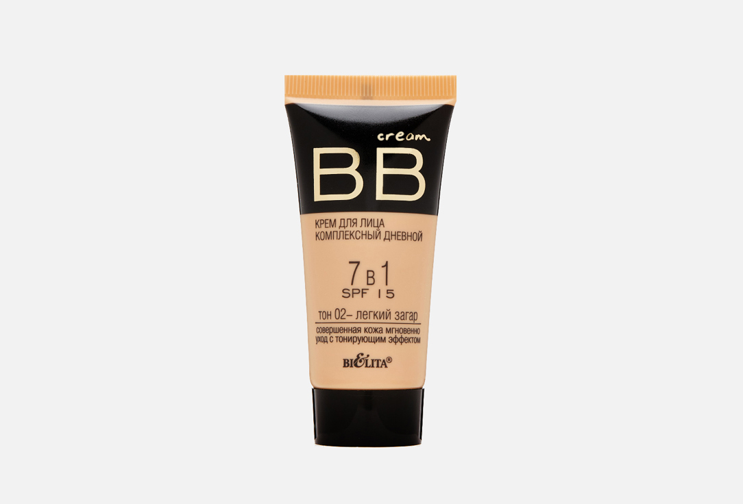 ВВ Крем для лица 7 в 1 дневной, SPF 15 BIELITA BB complex facial day 30 мл