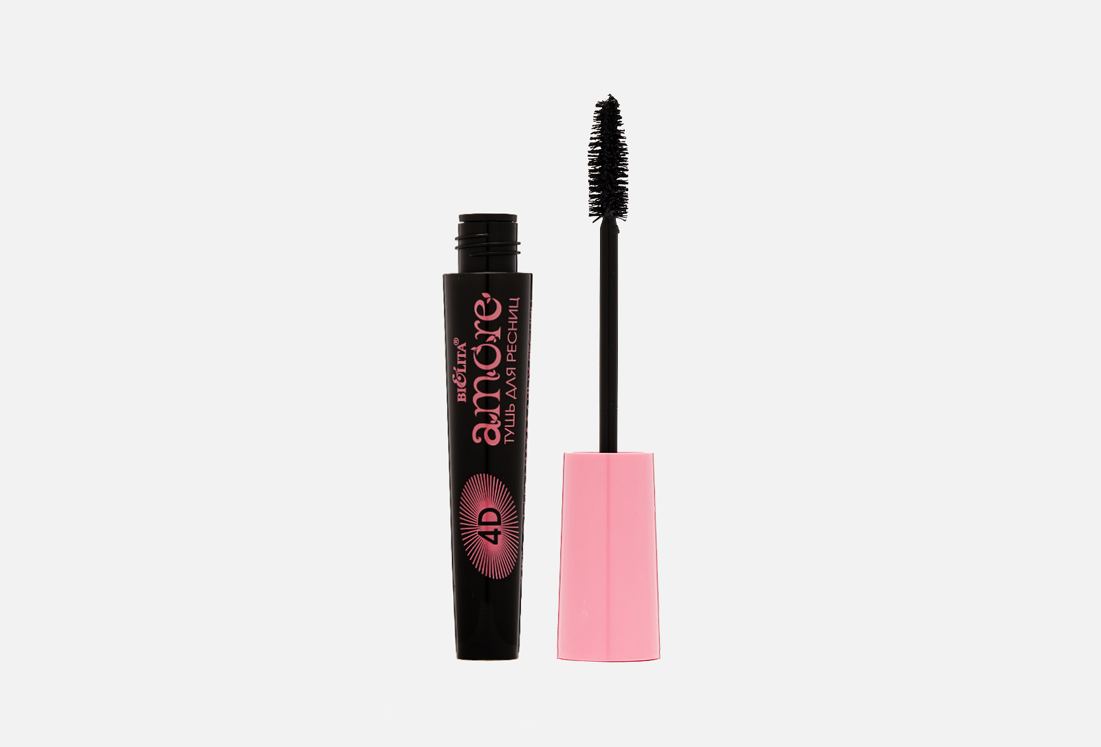 BIELITA Тушь для ресниц AMORE Mascara 4D MEGA EFFECT of false lashes 10 ...