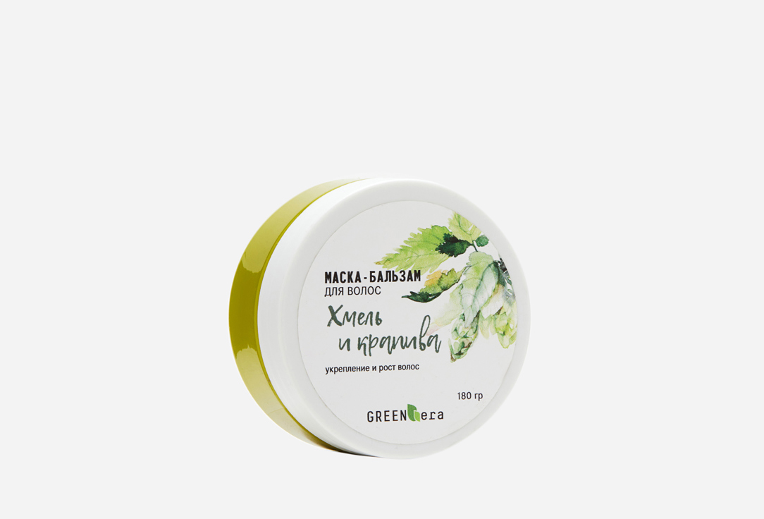 Изображение товара Маска для волос GreenEra Хмель и крапива рост и укрепление волос