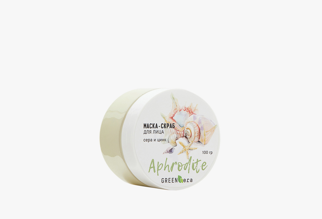 Изображение товара Маска-скраб для проблемной кожи GreenEra Афродита с серой и цинком 100 мл