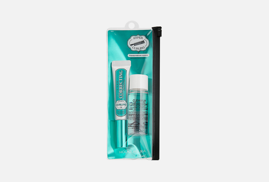 Набор: Водостойкая тушь для ресниц + ремувер HOLIKA HOLIKA Mascara + Remover 2 шт