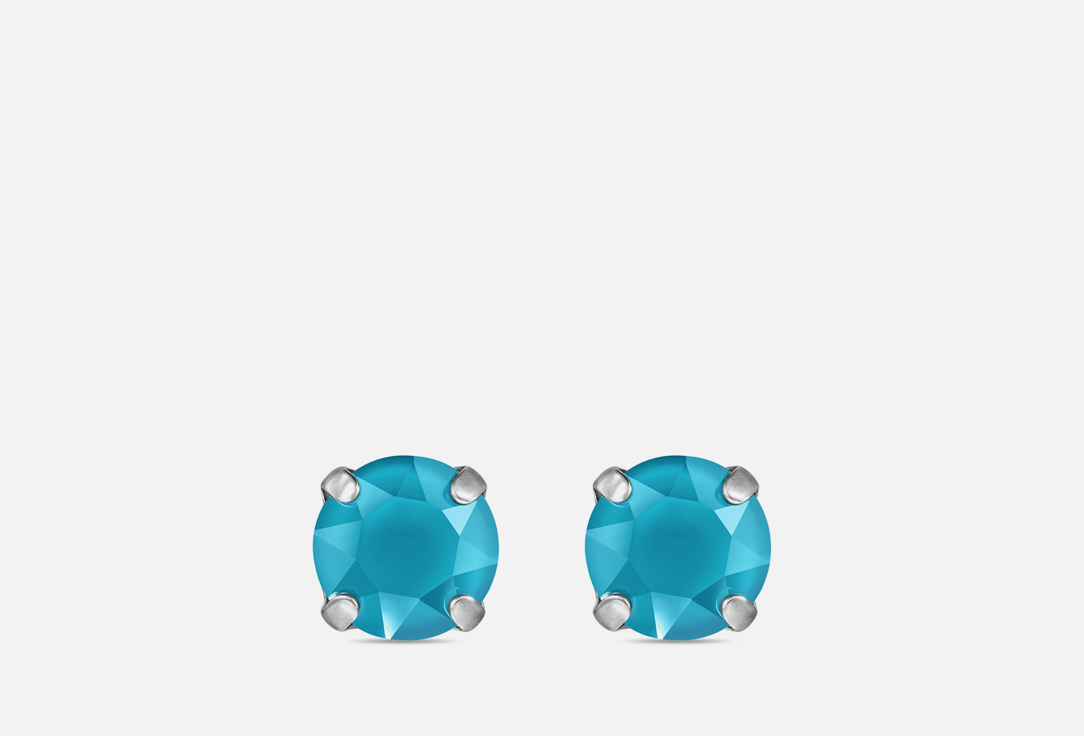 серьги STARCULT Azure blue 8 2 шт серьги starcult cosmic beads 2 шт