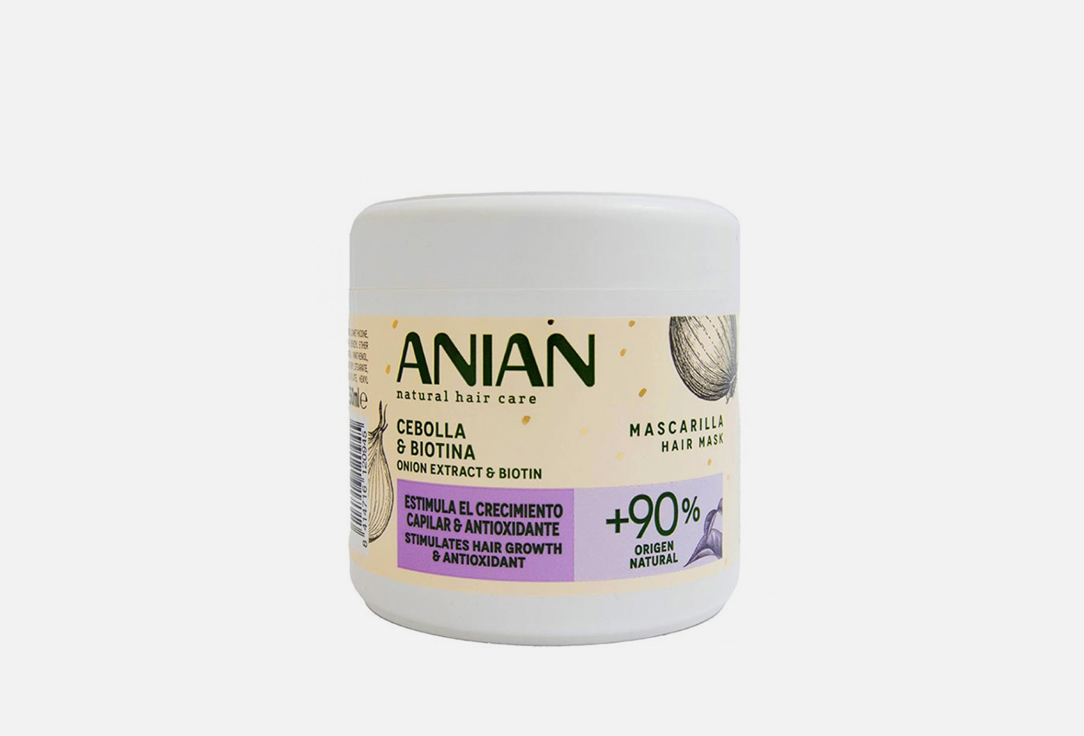 Питательная маска для укрепления и стимулирования роста волос ANIAN Hair mask esp onion 