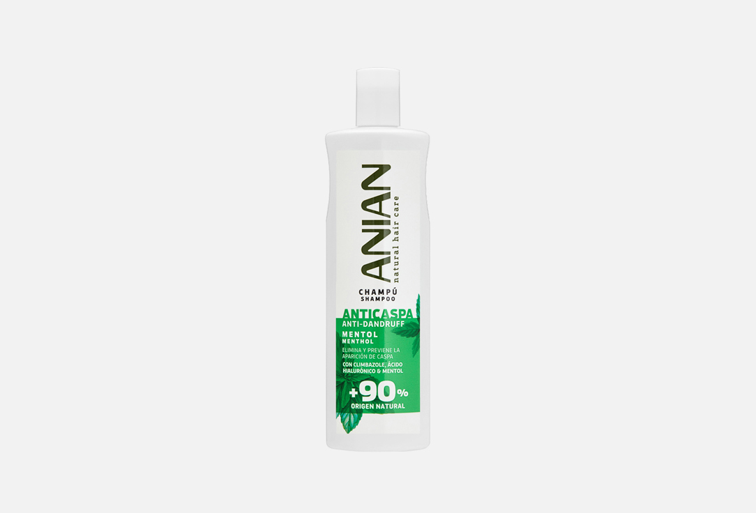

Шампунь против перхоти с ментолом ANIAN, Shampoo antidandruff menthol 400 мл