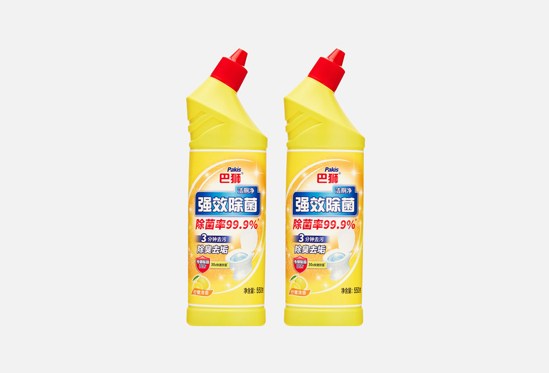 

Чистящее средство для туалета PAKIS, Lemon scent 550 мл