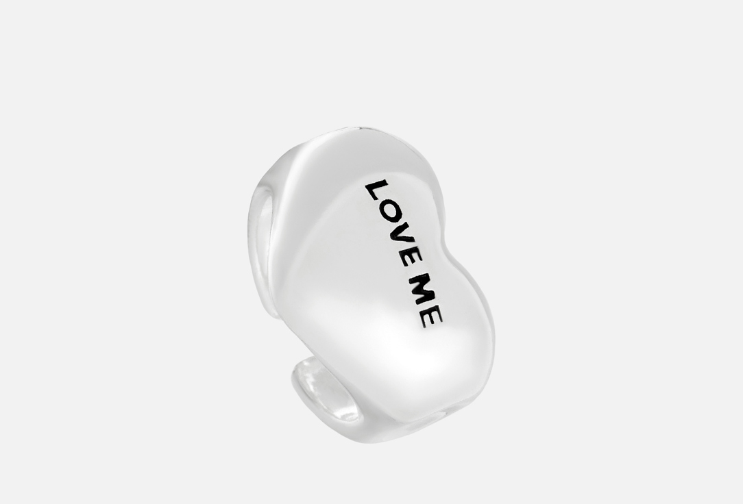 Кольцо COSHI Love me серебристый 17 мл кольцо coshi signet silver 17 размер
