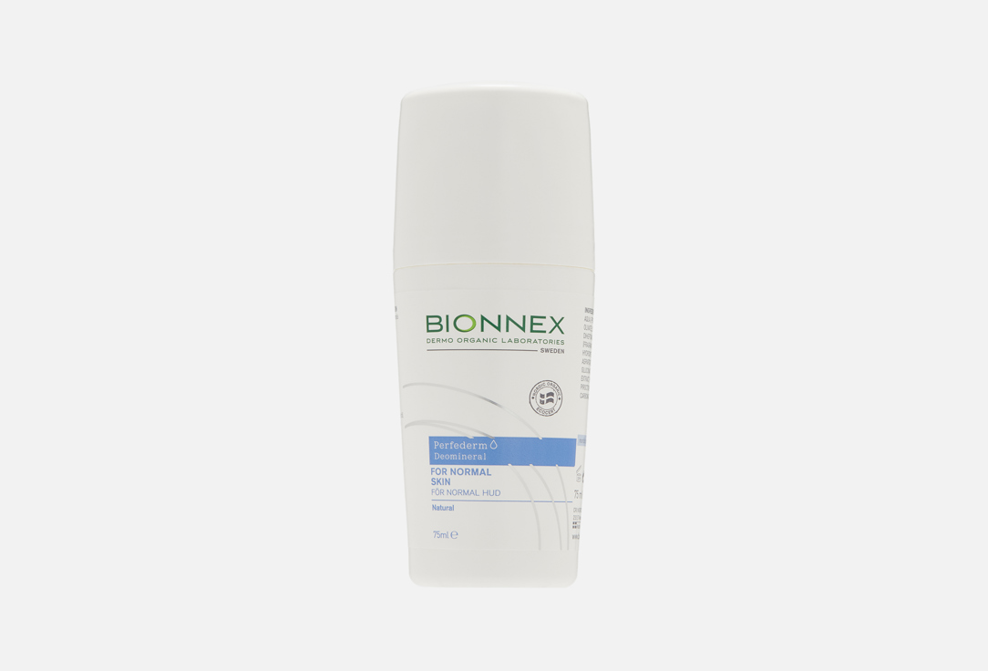 Минеральный дезодорант для тела BIONNEX DEOMINERAL ROLL ON FOR NORMAL SKIN 75 мл