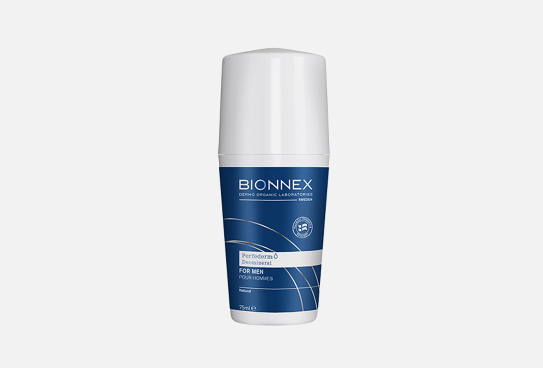 Минеральный дезодорант для тела BIONNEX DEOMINERAL ROLL ON FOR MEN 75 мл janssen cosmetics men energizing eye roll on