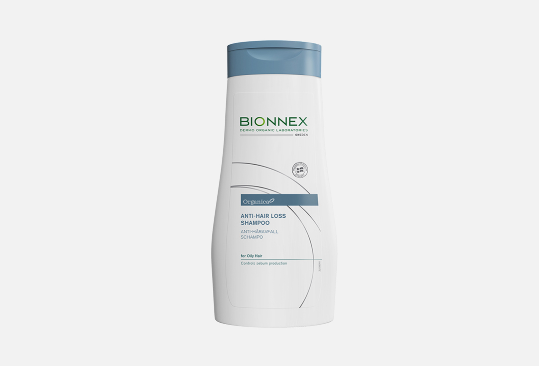 Укрепляющий шампунь для волос BIONNEX ANTI-HAIR LOSS SHAMPOO for Oily Hair 300 мл bioxsine forte herbal shampoo for intensive hair loss
