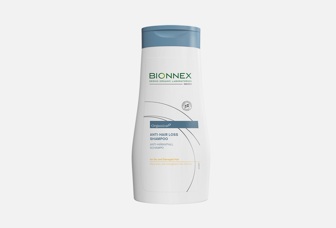Укрепляющий шампунь для волос BIONNEX ANTI-HAIR LOSS SHAMPOO for Dry and Damaged Hair 300 мл увлажняющий шампунь для поврежденных волос original herbal shampoo for damaged