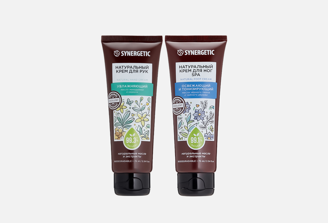 Изображение товара Подарочный набор уход для тела Synergetic hand & foot care