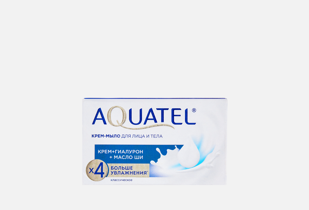 Изображение товара Крем-мыло твердое Aquatel классическое для лица, рук и тела