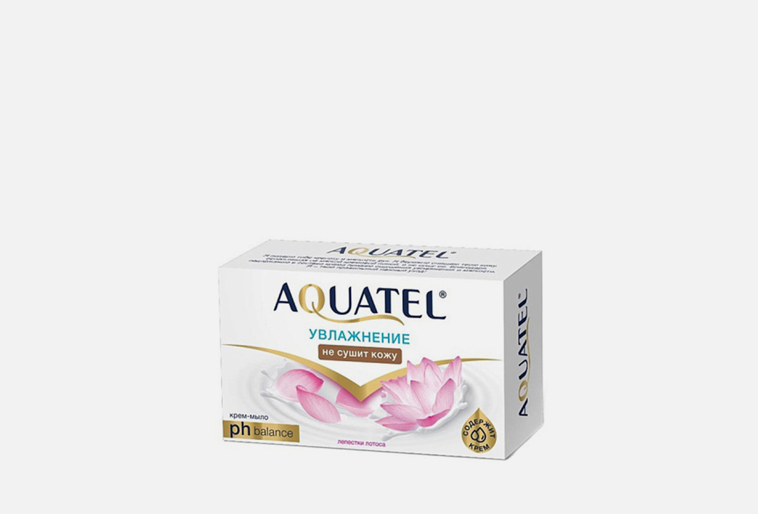 Изображение товара Крем-мыло твердое Aquatel лепестки лотоса