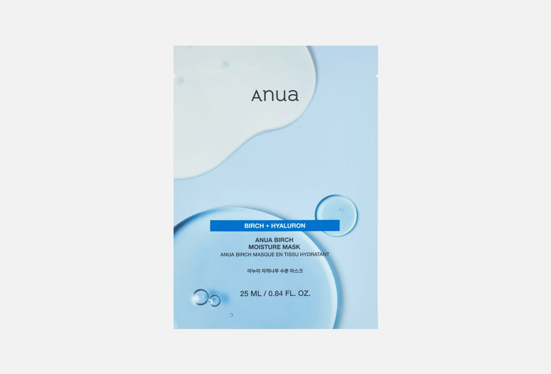Изображение товара Увлажняющая тканевая маска для лица ANUA BIRCH MOISTURE SHEET