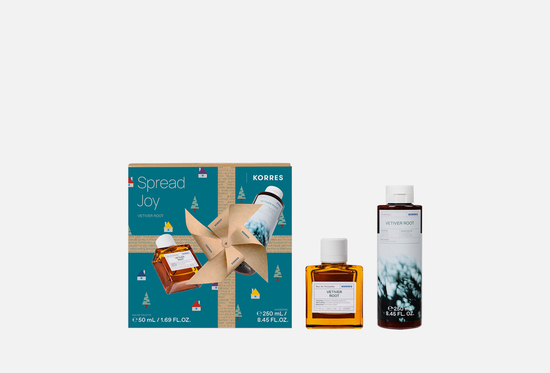 

Набор подарочный KORRES, VETIVER 2 шт