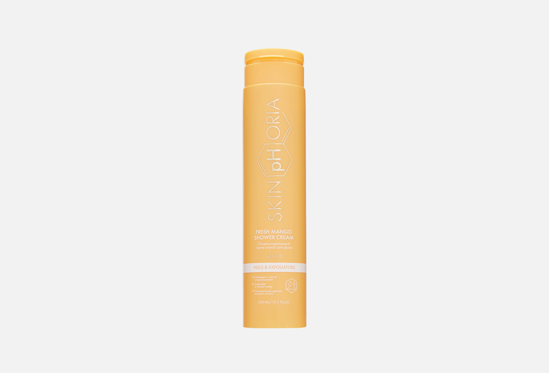 Изображение товара Отшелушивающий крем-скраб для тела SkinpHoria Fresh Mango 300 мл