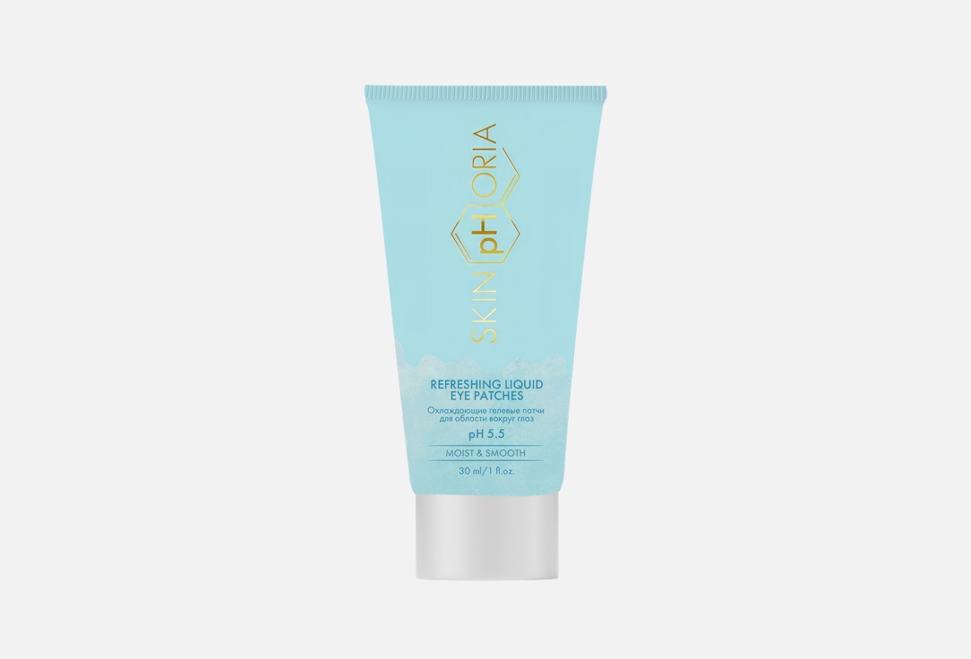 Охлаждающие гелевые патчи для контура глаз SKINPHORIA Refreshing Liquid 1 шт