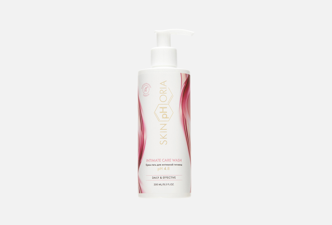Изображение товара Крем-гель для интимной гигиены SkinpHoria Intimate Care Wash 250 мл гиппоаллергенный для чувствител