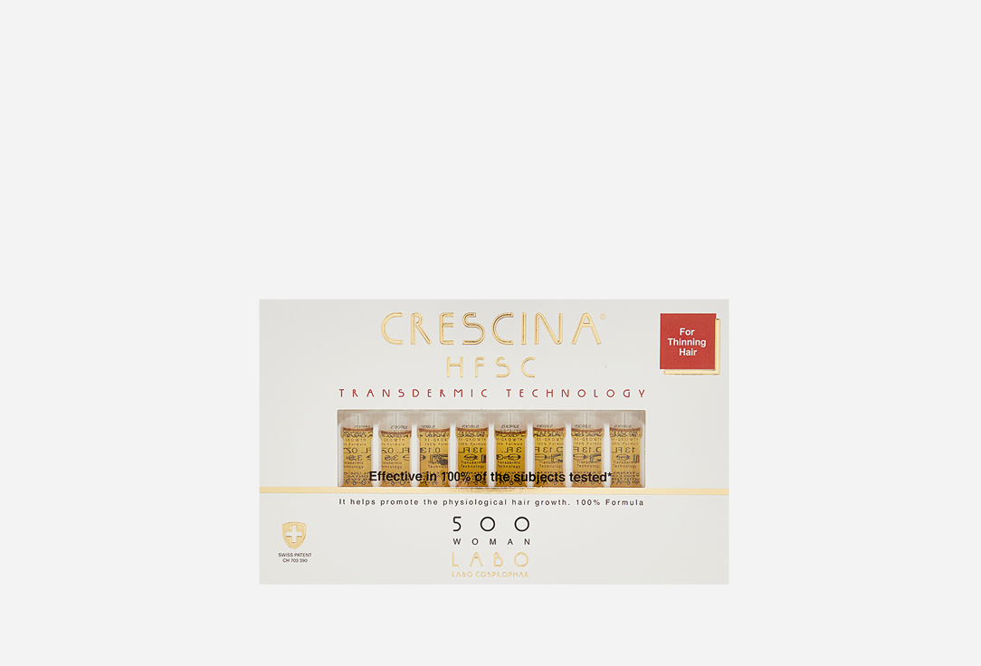 Изображение товара Ампулы для роста волос Crescina Transdermic Re-Growth 500 Woman