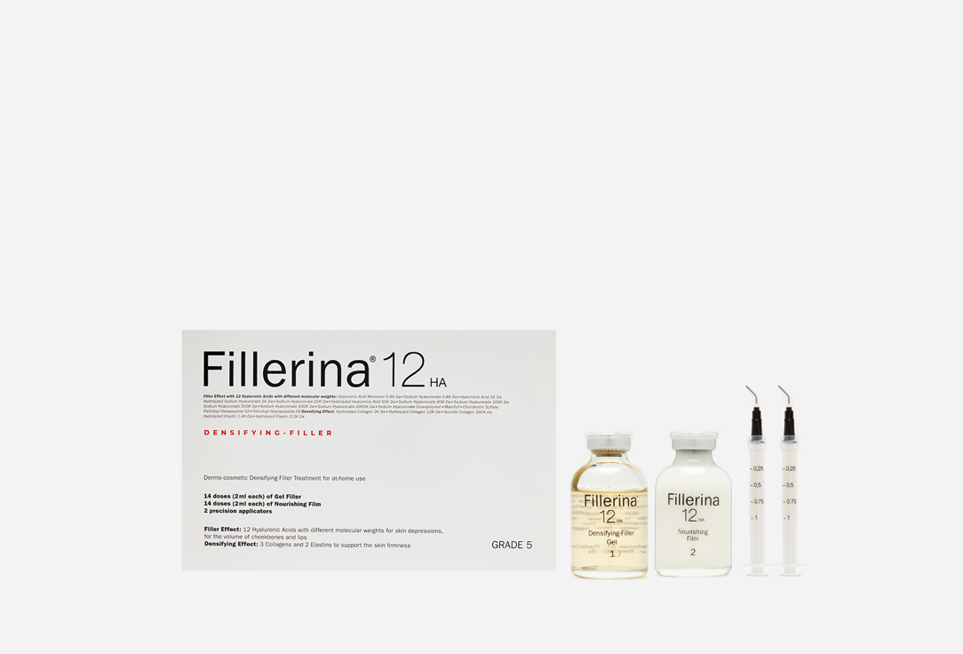 филлер для лица с укрепляющим эффектом fillerina treatment grade 3 60 мл Филлер для лица с укрепляющим эффектом FILLERINA Treatment Grade 5 60 мл