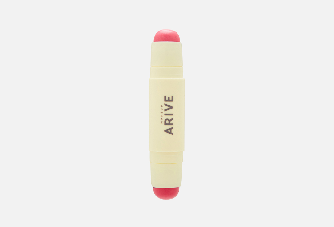 Двойные румяна в стике ARIVE MAKEUP Duo Blush Stick Soft Matte & Dewy 10 мл