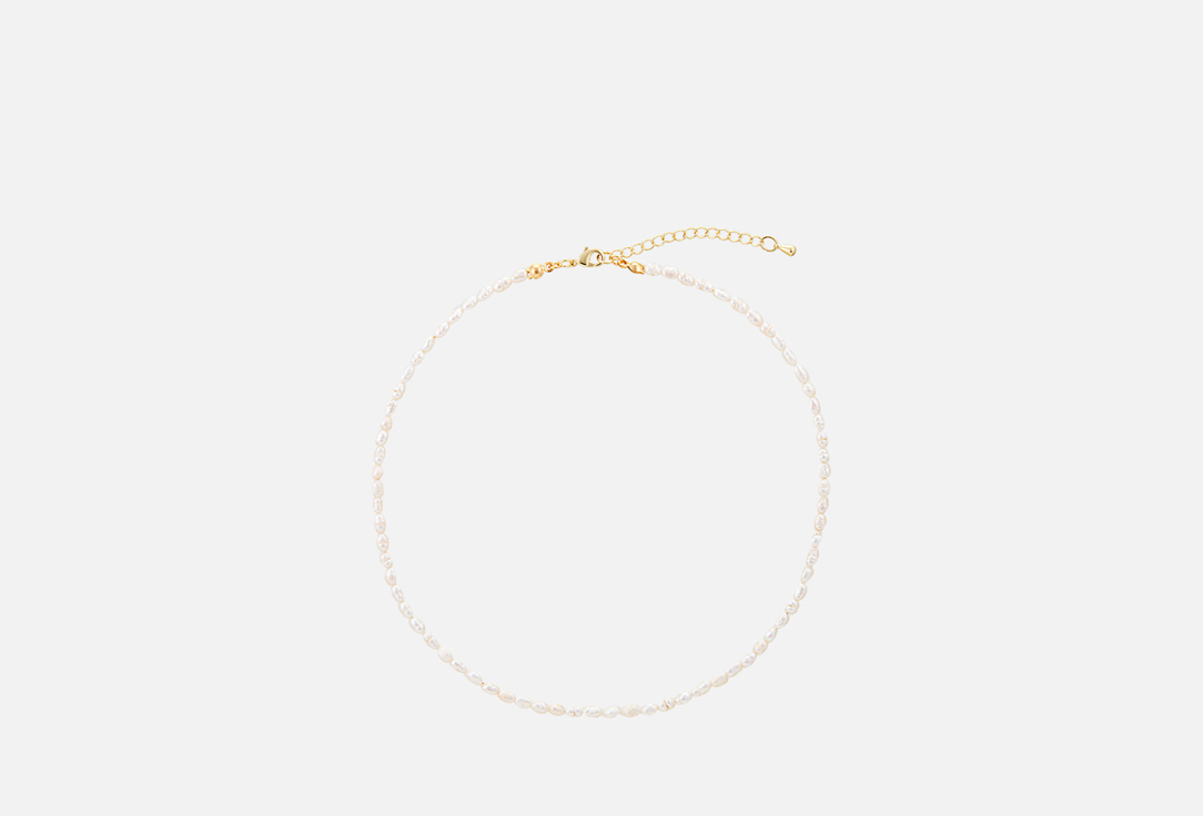 Изображение товара Чокер из натурального жемчуга и латуни с позолотой Le CHER Base-01 для женщин