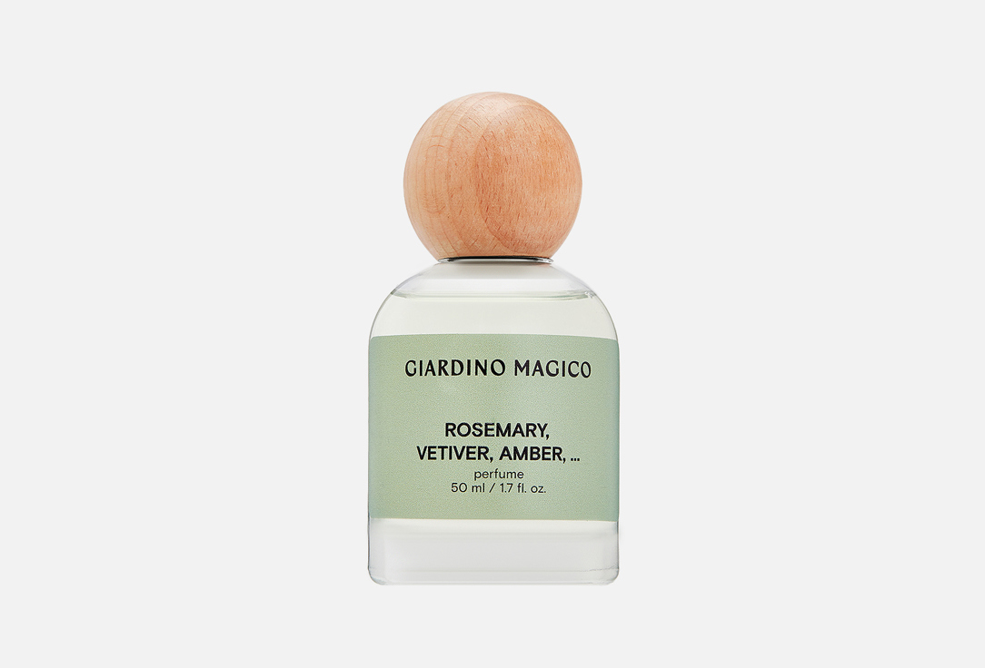 Изображение товара Духи GIARDINO MAGICO Rosemary vetiver amber 50 мл унисекс древесные