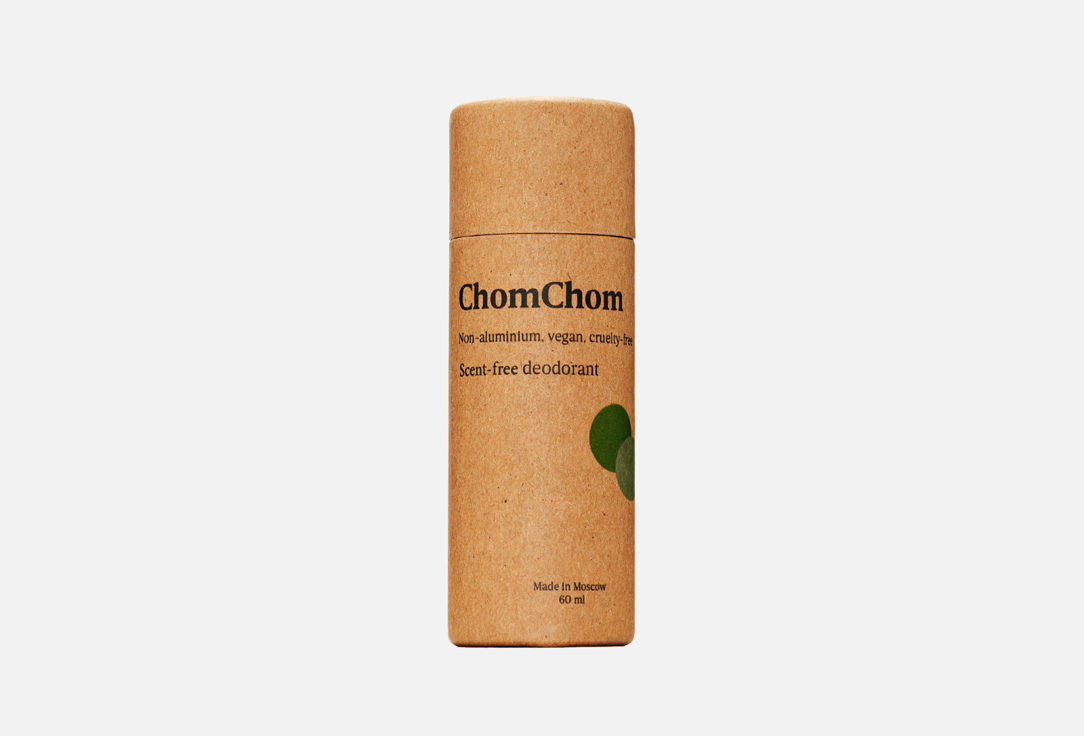 Дезодорант CHOM CHOM Scent free 60 мл дезодоранты chom chom дезодорант пион