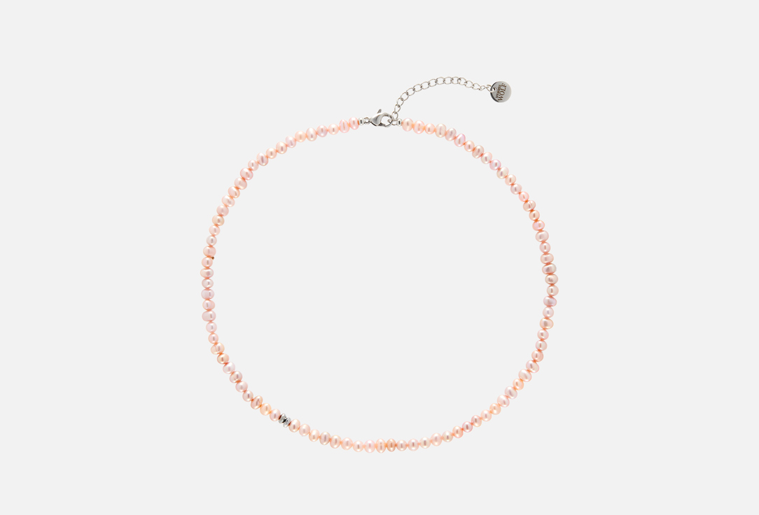 

Колье из розового жемчуга MR&MRS WOLF, Pink pearl necklace 1 шт