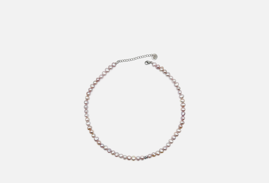 Колье из розового жемчуга MR&MRS WOLF Pink pearl necklace 1 шт