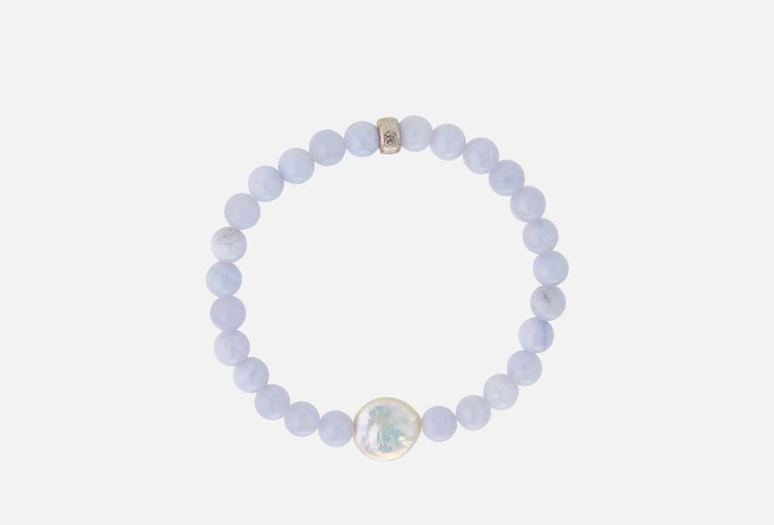 Изображение товара Браслет из сапфирина Mr&Mrs Wolf Sapphirine hand bracelet with pearl