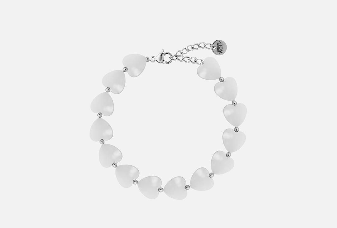 Изображение товара Браслет из перламутра Mr&Mrs Wolf Mother of pearl heart bracelet