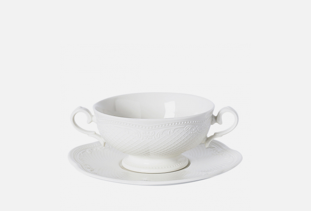 

Бульонная пара PROFF CUISINE, Белый, Aristocrat Noble 280 ml 280 мл