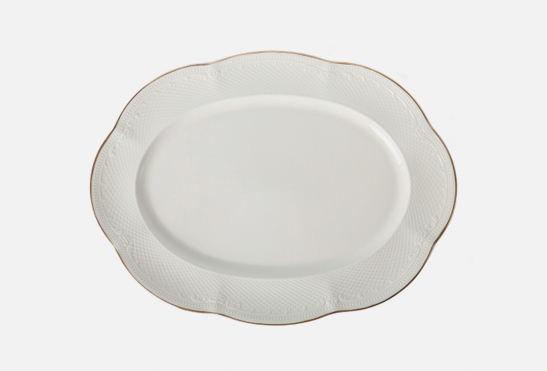 Изображение товара Блюдо овальное Proff Cuisine Aristocrat-Gold 36 cm