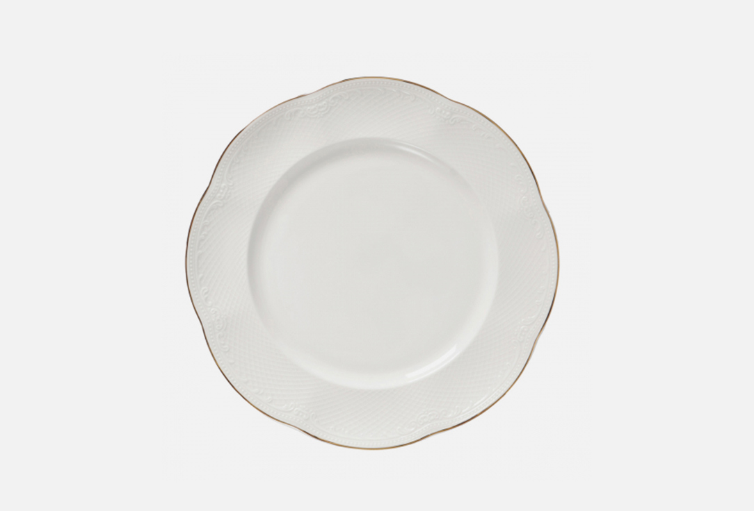 Тарелка PROFF CUISINE Aristocrat GOLD 18 cm 1 шт тарелка средиземноморский бриз 18см десертная фарфор