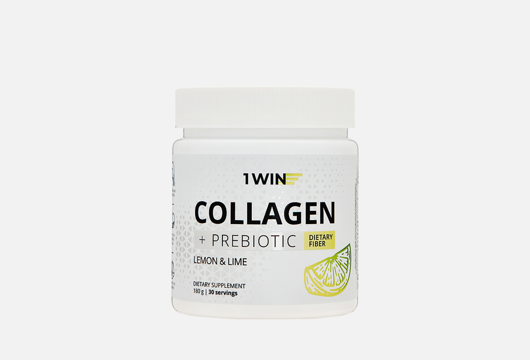 Изображение товара БАД для красоты кожи 1WIN Коллаген, Лимон-лайм в порошке