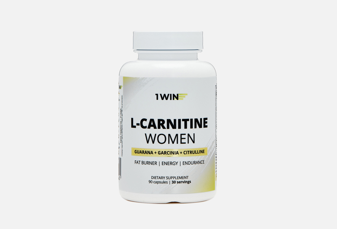 БАД для женского здоровья 1WIN L-Карнитин в капсулах 90 шт бад для женского здоровья 1win биотин фолиевая кислота омега 3 в капсулах 30 шт
