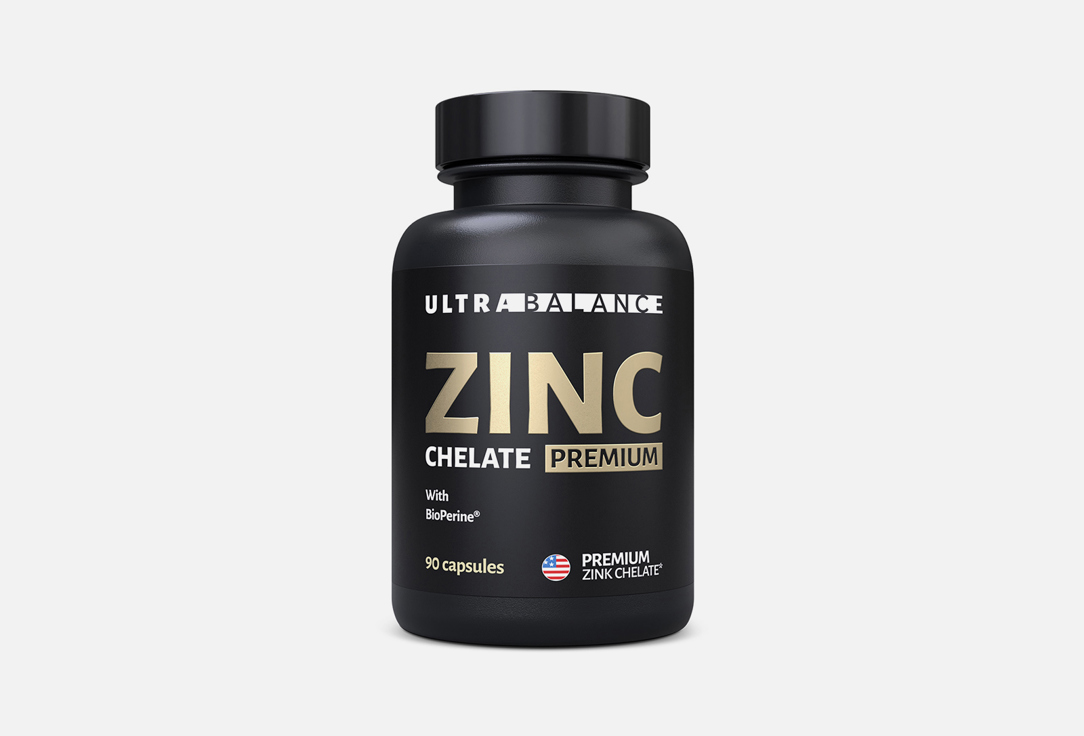 Изображение товара Цинк UltraBalance 25 мг в капсулах для иммунитета и здоровья кожи