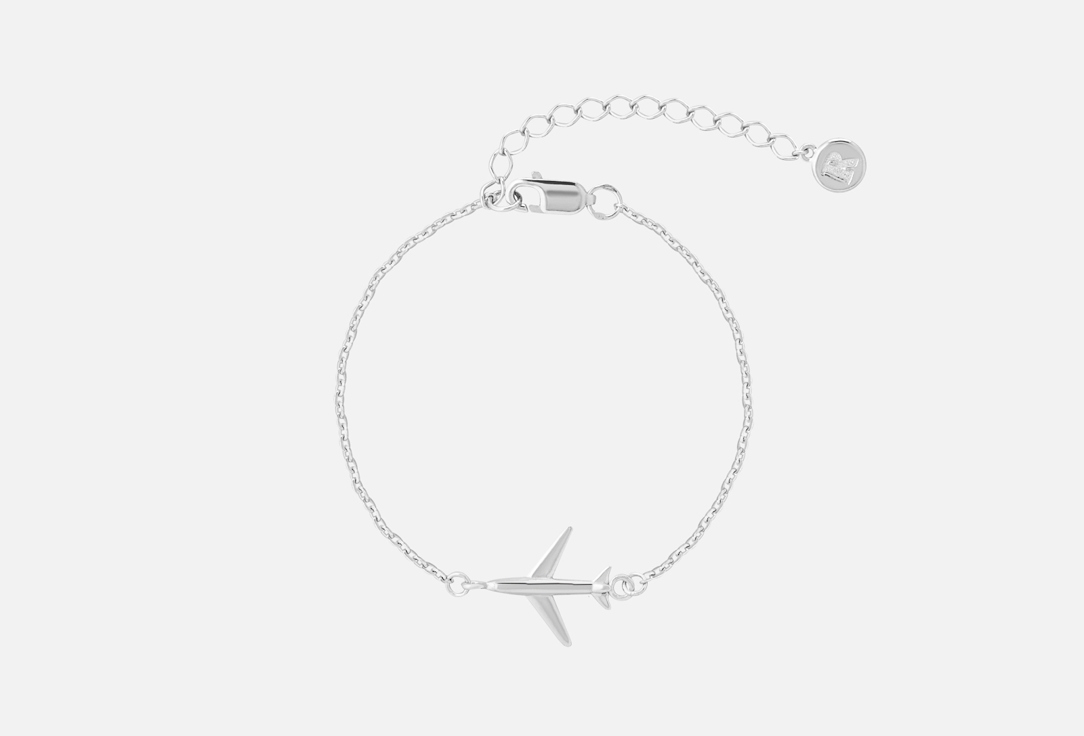 Изображение товара Браслет серебряный The Reason Самолет