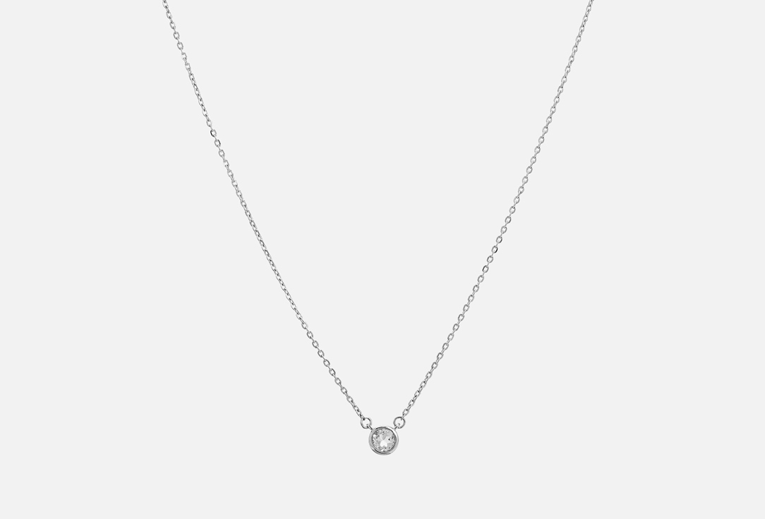 Изображение товара Колье серебряное The Reason Point с горным хрусталем