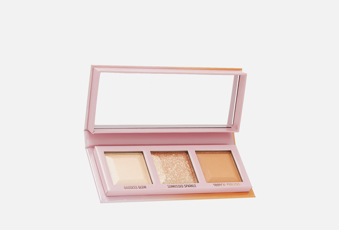 

Палетка хайлайтеров и бронзеров для лица ESSENCE, Бежевый, Love that glow & bronze 16 г